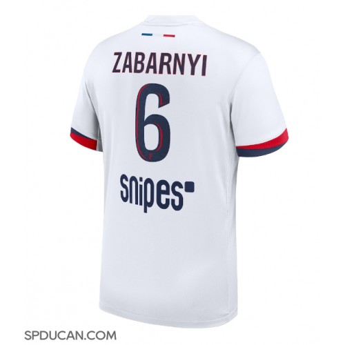 Muški Nogometni Dres Paris Saint-Germain Illia Zabarnyi #6 Gostujuci 2025-26 Kratak Rukav